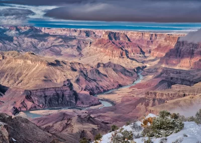 Grand Canyon en made hivernal.